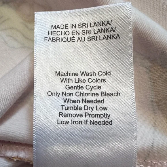 BedHead PJs Pink Pasta Print Pajama Set Short Sleeve Shorts Womens Medium M - Picture 7 of 9